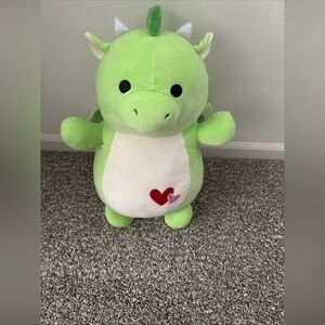Squishmallows HugMees Desmond the green dragon